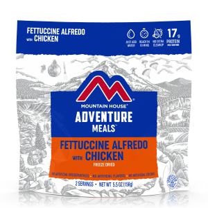 Freeze Dried Adventure Meals Fettuccine Alfredo with Chicken